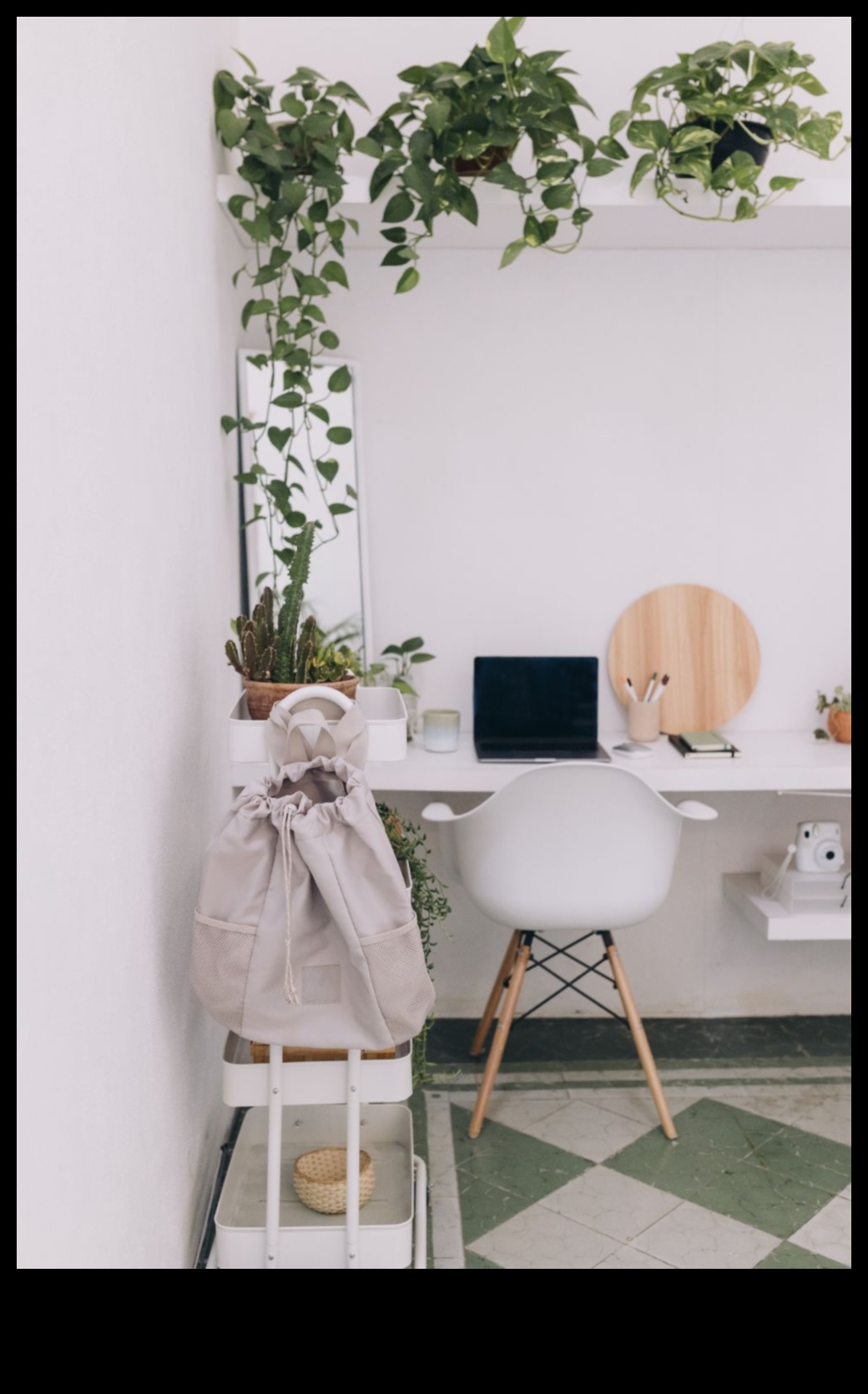 Yaratıcı bir çalışma alanı yaratmak için Boho Ofis Dekorasyon Fikirleri nelerdir?