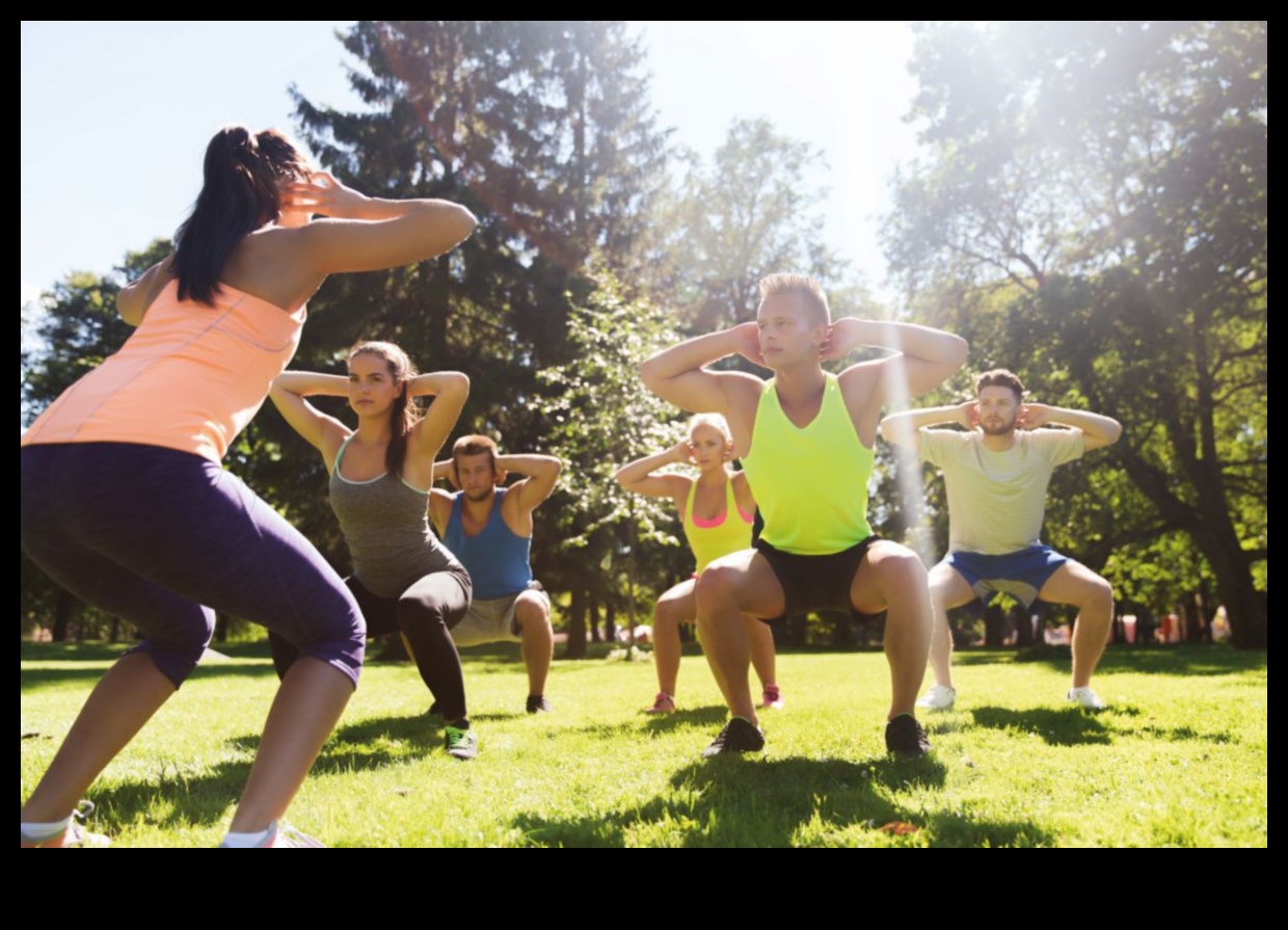 Vahşi Egzersiz: Fitness Eğlencesi İçin Harika Açık Havayı Kucaklayın